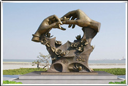 牽手一生銅雕 牽手一生銅雕