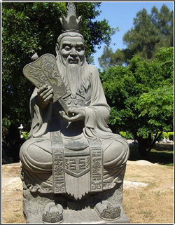 仿古孔子雕塑 仿古孔子雕塑