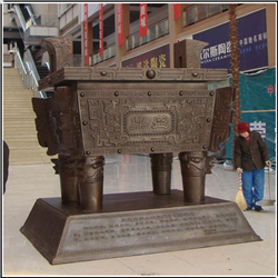 大型廣場銅鼎鑄造 大型廣場銅鼎鑄造