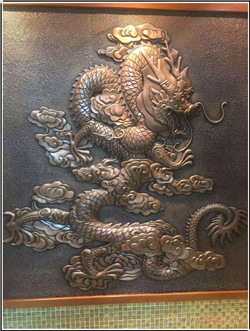 餐廳背景墻銅浮雕 餐廳背景墻銅浮雕