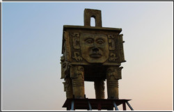 人面銅鼎鑄造 人面銅鼎鑄造