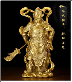 銅關(guān)公風水擺件 銅關(guān)公風水擺件