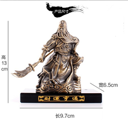 銅關(guān)公擺件尺寸圖 銅關(guān)公擺件尺寸圖