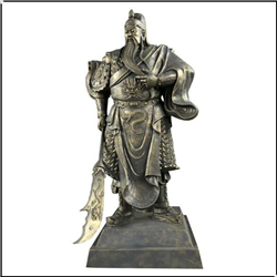 大型銅雕關(guān)公鑄造 大型銅雕關(guān)公鑄造