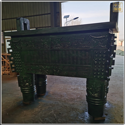 大號鎏金誠信鼎 大號鎏金誠信鼎