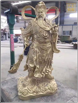 忠正不二銅關公 忠正不二銅關公