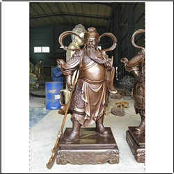 銅色關(guān)公像鑄造 銅色關(guān)公像鑄造