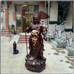 九龍觀銅關公像 九龍觀銅關公像