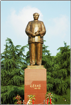 鑄銅關公 室外大型毛主席人物雕塑