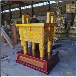 鑄銅關公 禮品誠信鼎鑄造廠