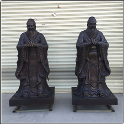 鑄銅關公 一米孔子銅雕鑄造廠