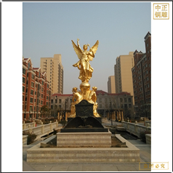 鑄銅關公 定做西方人物雕塑