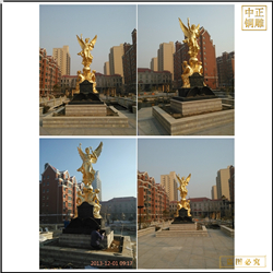 鑄銅關公 制作西方人物雕塑