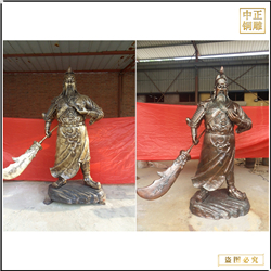 鑄銅關公 銅雕關公銅像