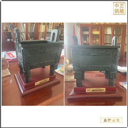 鑄銅關(guān)公 鑄造大型1.8米銅鼎