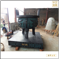 鑄銅關(guān)公 大型青銅鼎廠家