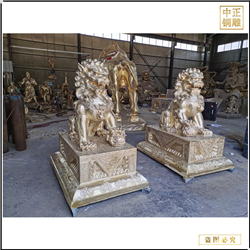 鑄銅關(guān)公 2米故宮銅獅子報價