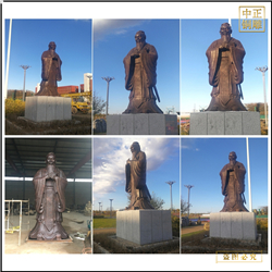 鑄銅關(guān)公 鑄銅校園孔子雕塑