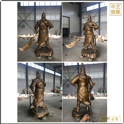 鑄銅關(guān)公 鑄造銅關(guān)公廠家