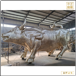 鑄銅關(guān)公 各種華爾街牛鑄造