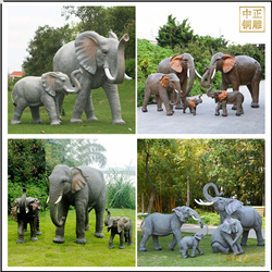 鑄銅關公 廣場銅大象擺件