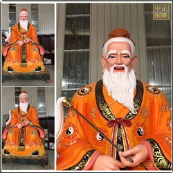 鑄銅關公 大型太上老君銅像制作廠家