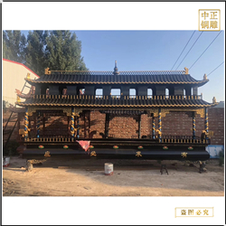 鑄銅關(guān)公 廠家銷售祠堂銅香爐