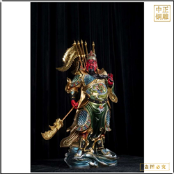 鑄銅關(guān)公 大型武財(cái)神關(guān)二爺鑄造