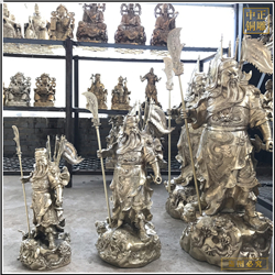 鑄銅關(guān)公 定做大型關(guān)公銅像