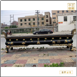 鑄銅關公 大型祖祠銅香爐