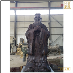 校園鑄銅孔子名人雕塑 校園鑄銅孔子名人雕塑