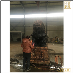 各種尺寸故宮銅獅子廠家 各種尺寸故宮銅獅子廠家