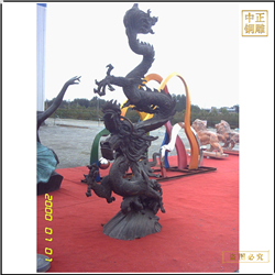 禮品銅龍雕塑擺件 禮品銅龍雕塑擺件