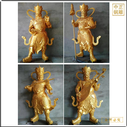 四大天王銅彩繪雕塑報(bào)價(jià) 四大天王銅彩繪雕塑報(bào)價(jià)