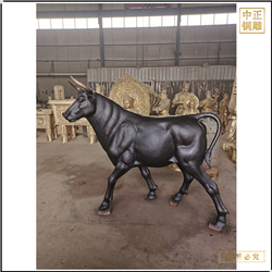 大型五米銅牛雕塑 大型五米銅牛雕塑