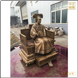 黃銅色慈禧太后鑄造廠家 黃銅色慈禧太后鑄造廠家