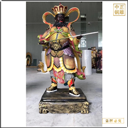定制鑄銅四大天王佛像擺件 定制鑄銅四大天王佛像擺件