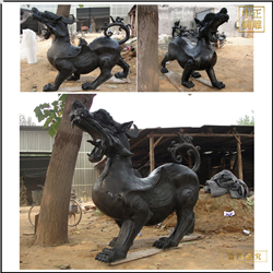 室外銅貔貅擺件鑄造 室外銅貔貅擺件鑄造