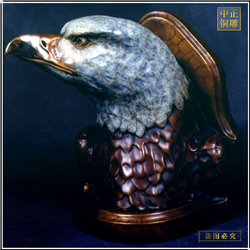 老鷹大展宏圖鷹擺件 老鷹大展宏圖鷹擺件