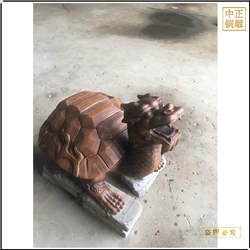 烏龜銅鑄造擺件鑄造 烏龜銅鑄造擺件鑄造