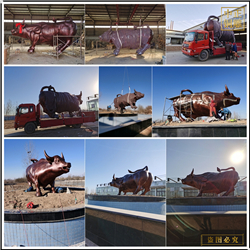 商場銅牛雕塑現(xiàn)貨供應 商場銅牛雕塑現(xiàn)貨供應