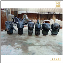 批發銷售十二生肖雕塑 批發銷售十二生肖雕塑