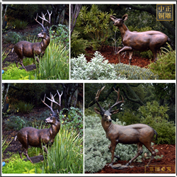 花園庭院鹿擺件 花園庭院鹿擺件