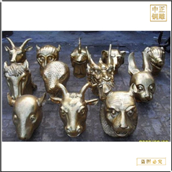 貼金十二生肖雕塑價(jià)格 貼金十二生肖雕塑價(jià)格