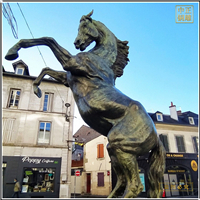 廣場銅馬雕塑定制 廣場銅馬雕塑定制