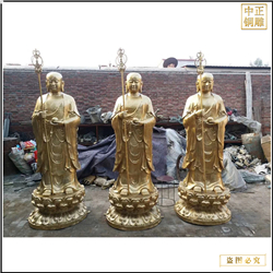 站像黃銅地藏王銅佛像 站像黃銅地藏王銅佛像