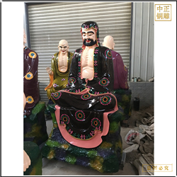 純銅鑄造十八羅漢銅雕廠 純銅鑄造十八羅漢銅雕廠