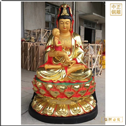 抱娃娃送子觀音菩薩像 抱娃娃送子觀音菩薩像