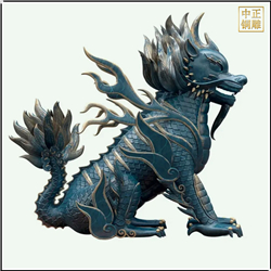 大型鑄銅獬豸雕塑定制廠家 大型鑄銅獬豸雕塑定制廠家