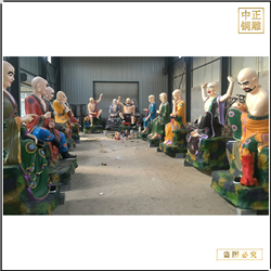 廠家批發(fā)十八羅漢神像 廠家批發(fā)十八羅漢神像